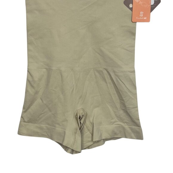 FeelinGirl Shapewear Shorts Girdle Eco-Friendly High-Waisted Tan Size XS/S New - Picture 4 of 10